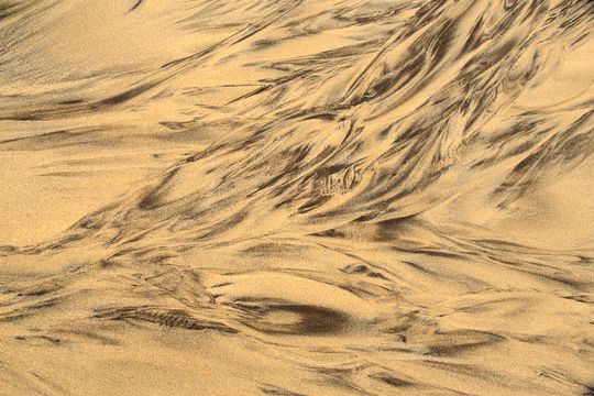 Spuren im Sand